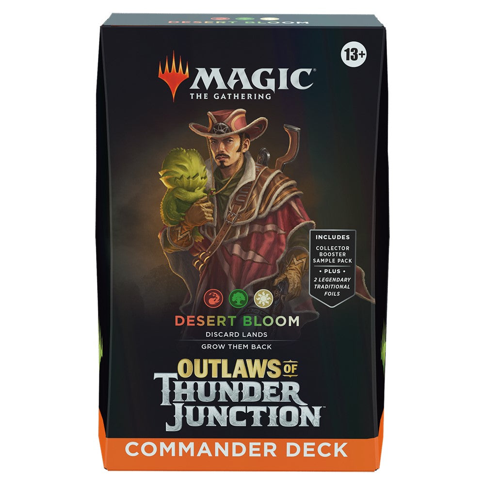 MTG Outlaws of Thunder Junction - Commander Deck | DESERT BLOOM