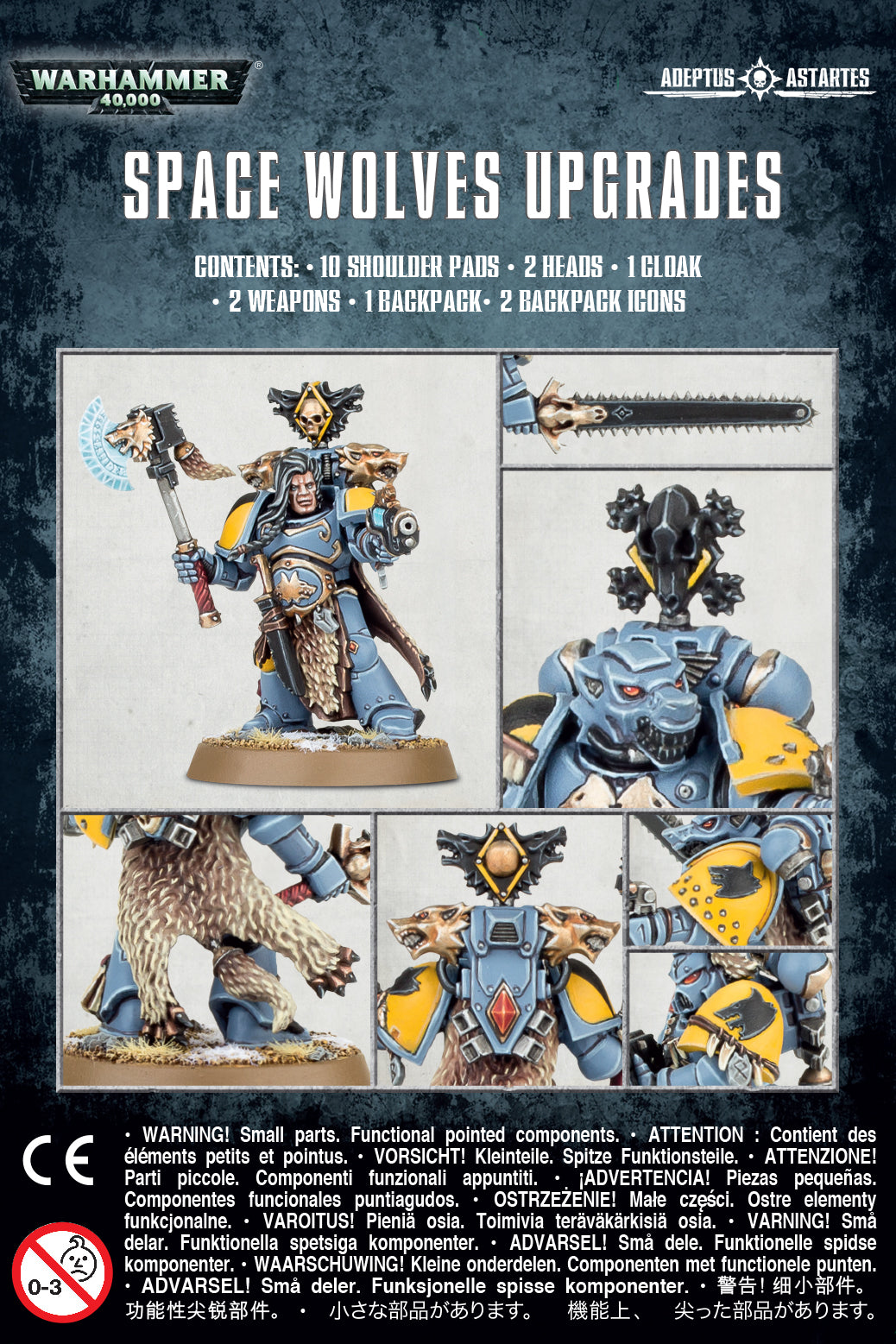 Warhammer 40K: SPACE WOLVES PRIMARIS UPGRADES