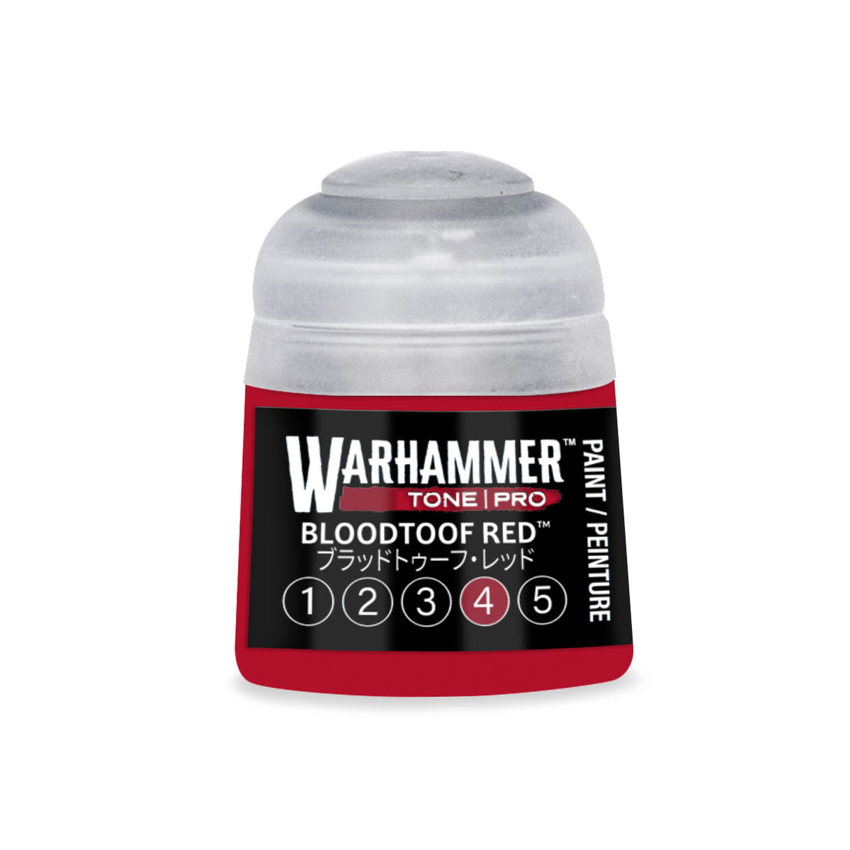 Warhammer Paint: Tone Pro: Bloodtoof Red 4 12ml