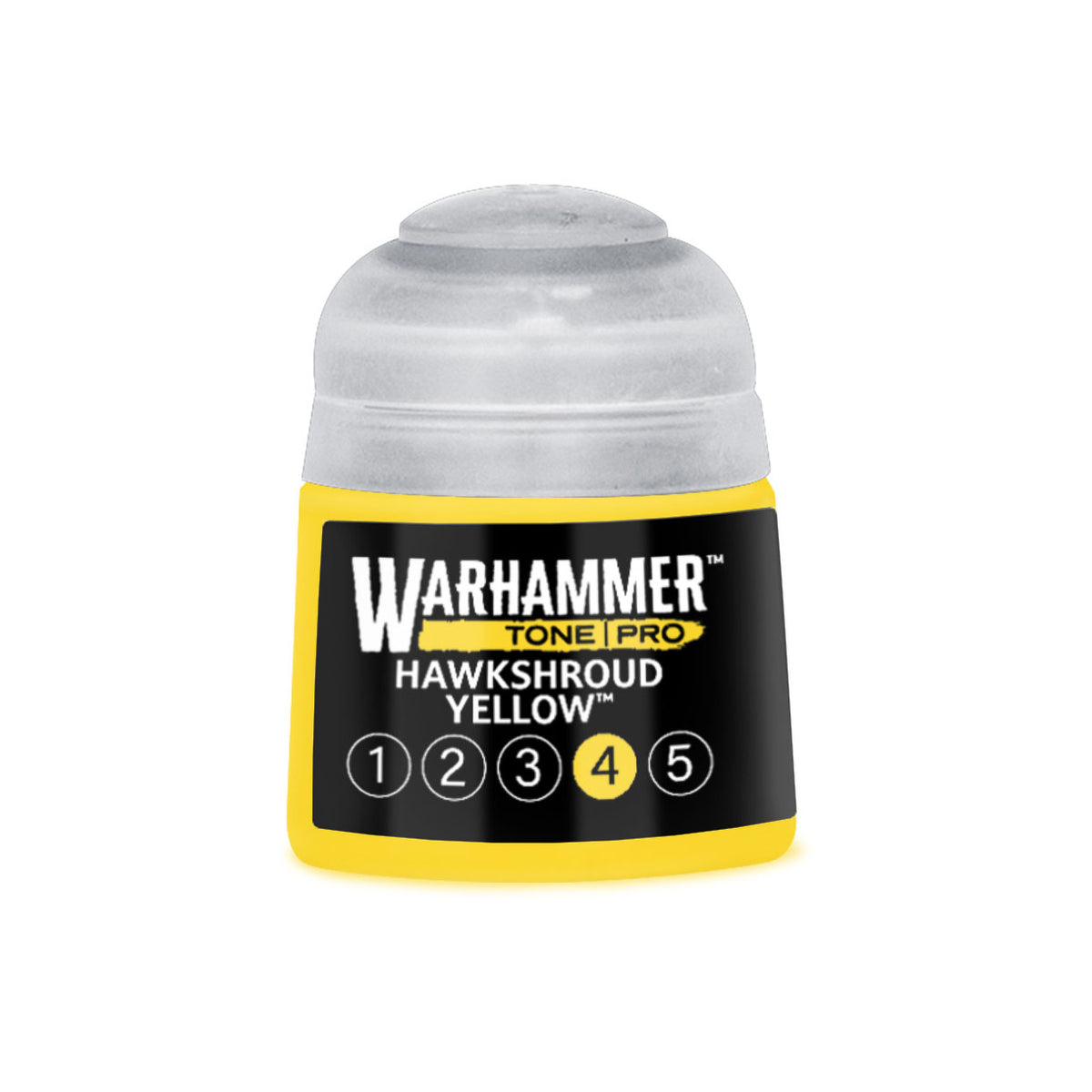 Warhammer Paint: Tone Pro: Hawkshroud Yellow 4 12ml