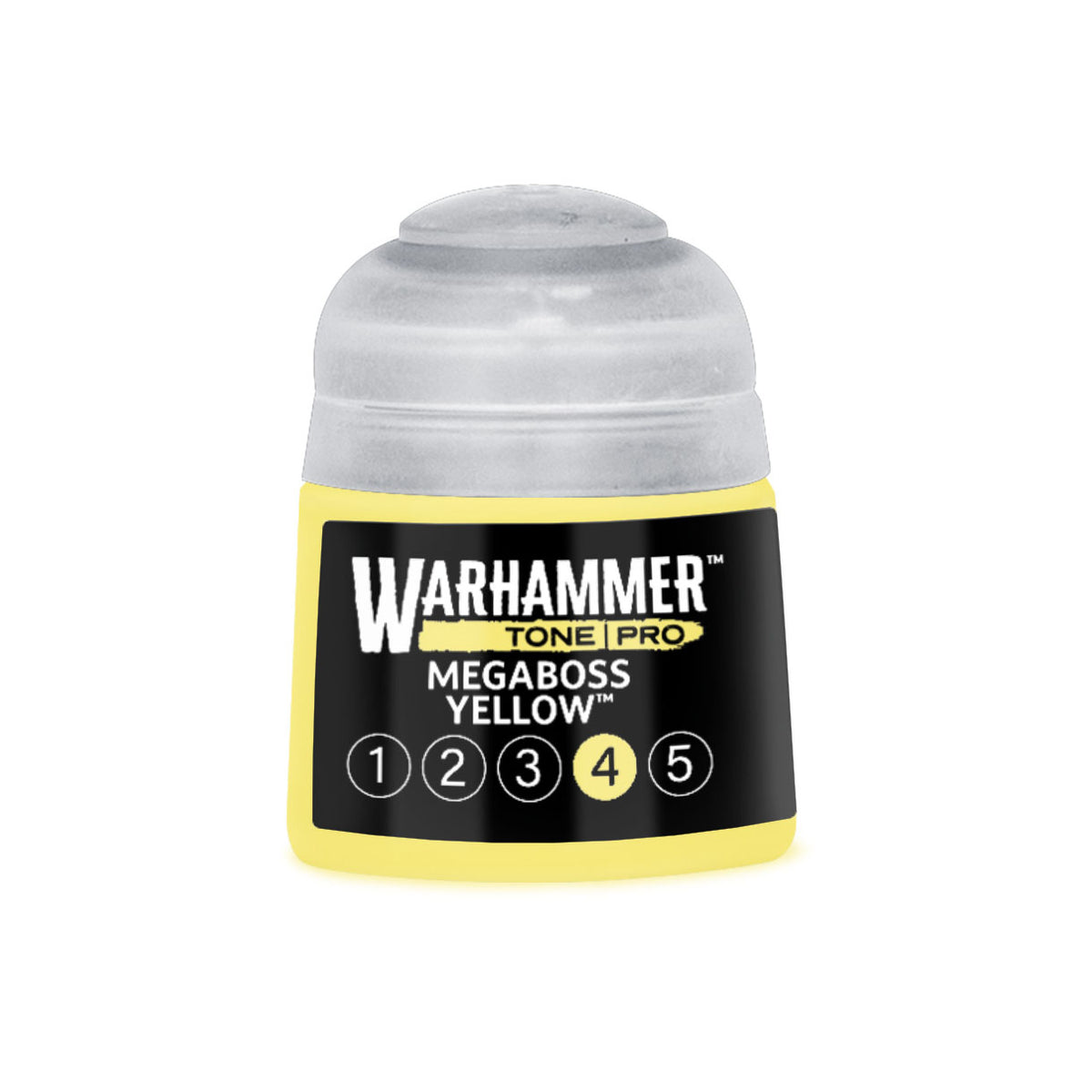 Warhammer Paint: Tone Pro: Megaboss Yellow 4 12ml