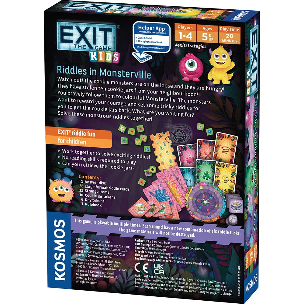 EXIT - Kids: Riddles in Monsterville