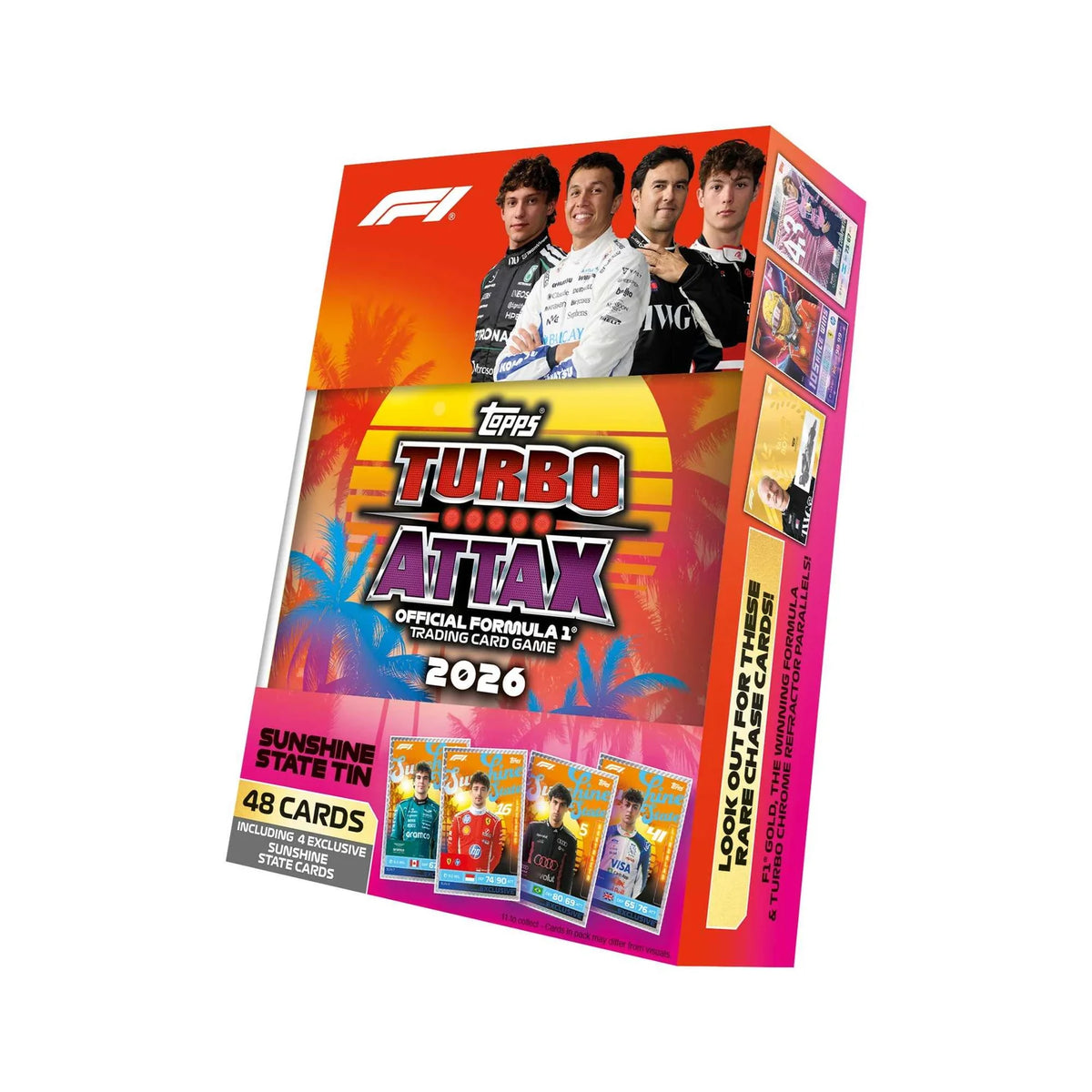 Topps | Turbo Attax - Formula 1 | Mega Tin 2026 (One at Random)