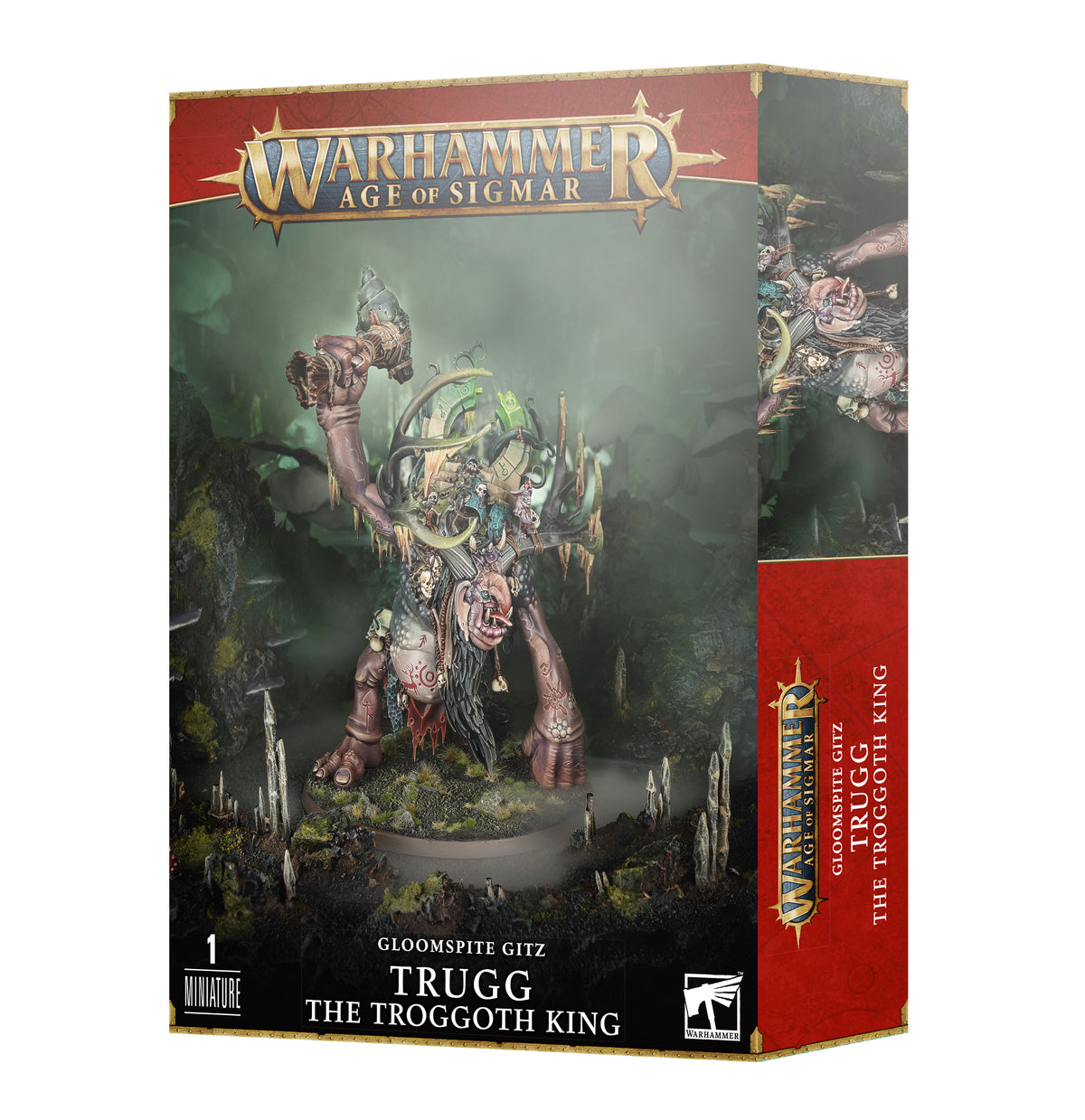 Warhammer Age Of Sigmar: GLOOMSPITE GITZ: TRUGG THE TROGGOTH KING