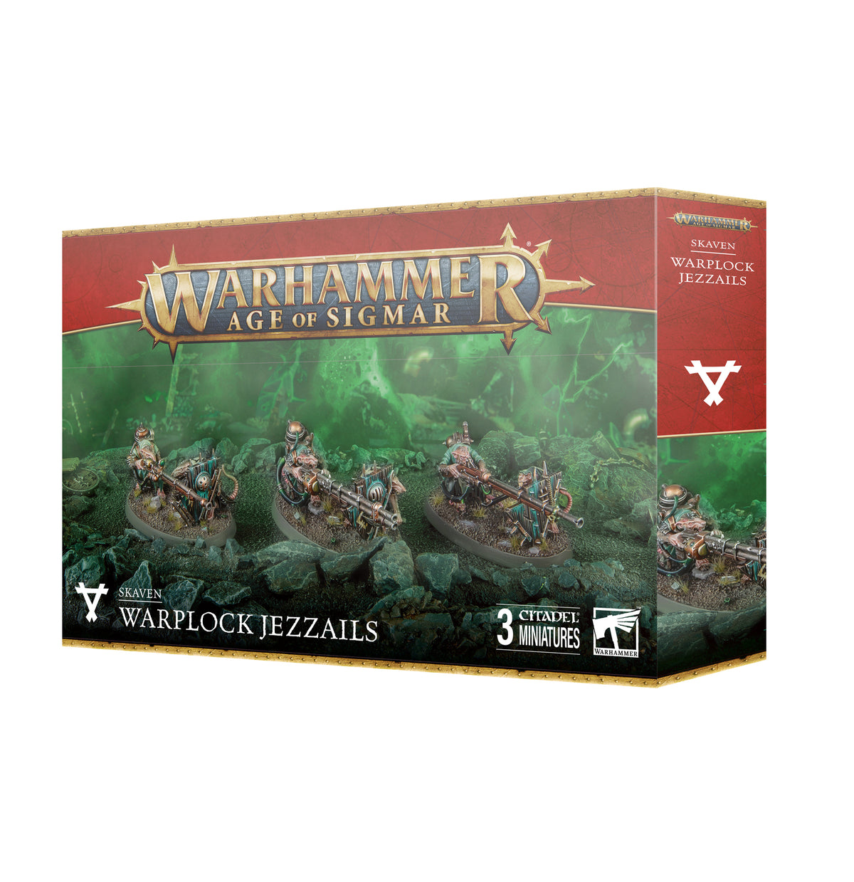 Warhammer Age of Sigmar: SKAVEN: WARPLOCK JEZZAILS