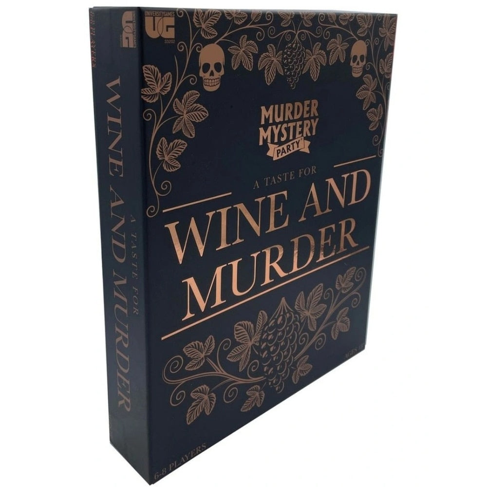 Murder Mystery Party Game - A Taste for Wine and Murder