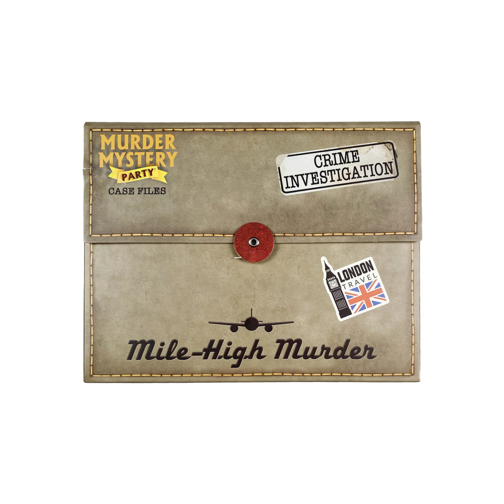 Murder Mystery Party Case Files - Mile High Murder