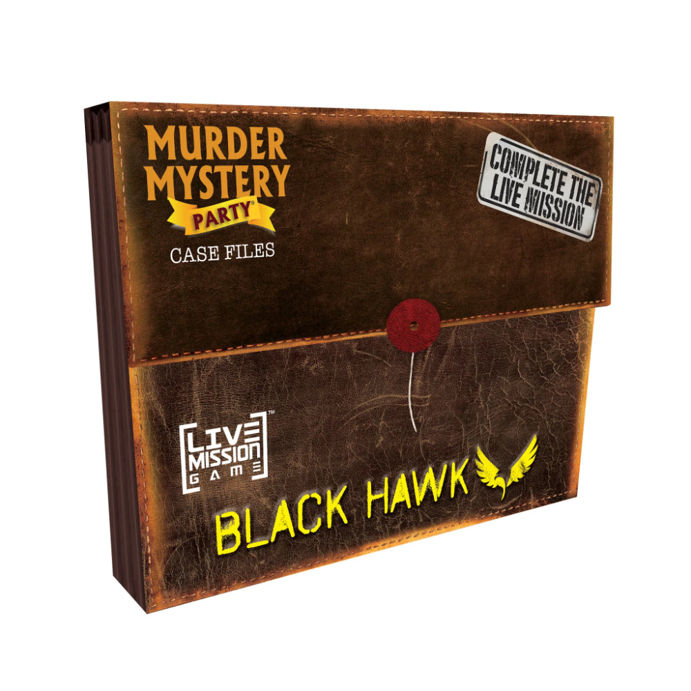Murder Mystery Party Case Files - Mission Black Hawk