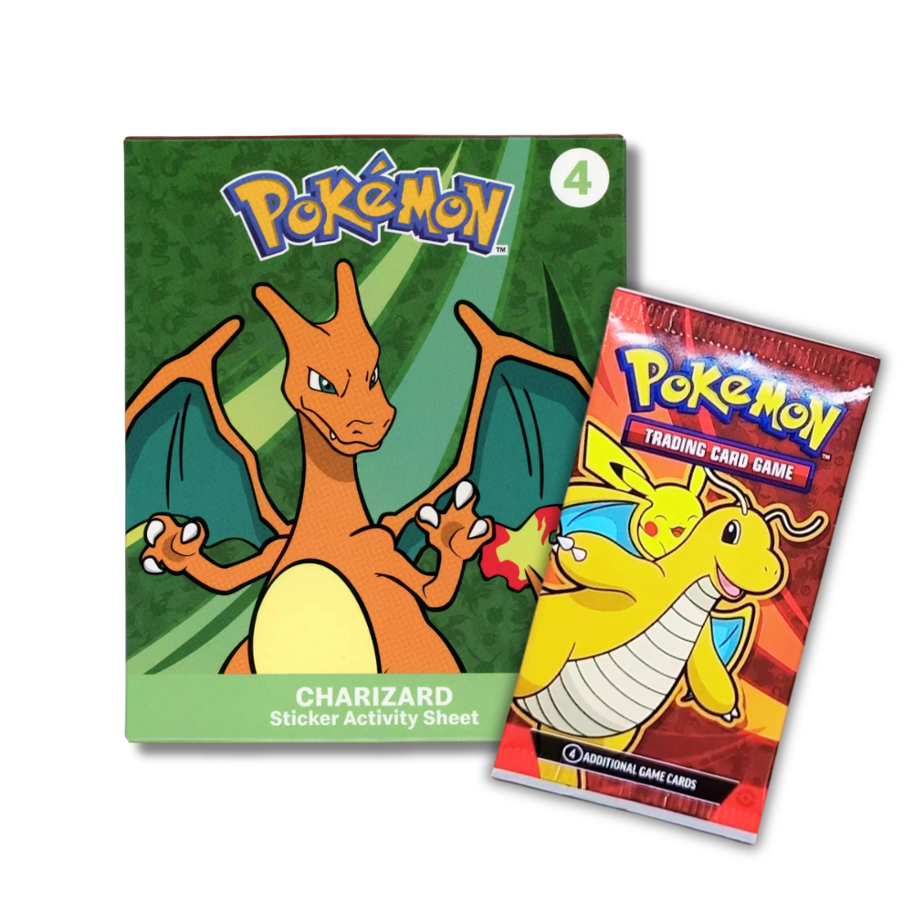 mcdonald's pokemon cards 2025 charizard Pokemon 2025 McDonald's Booster Pack #4 | Charizard