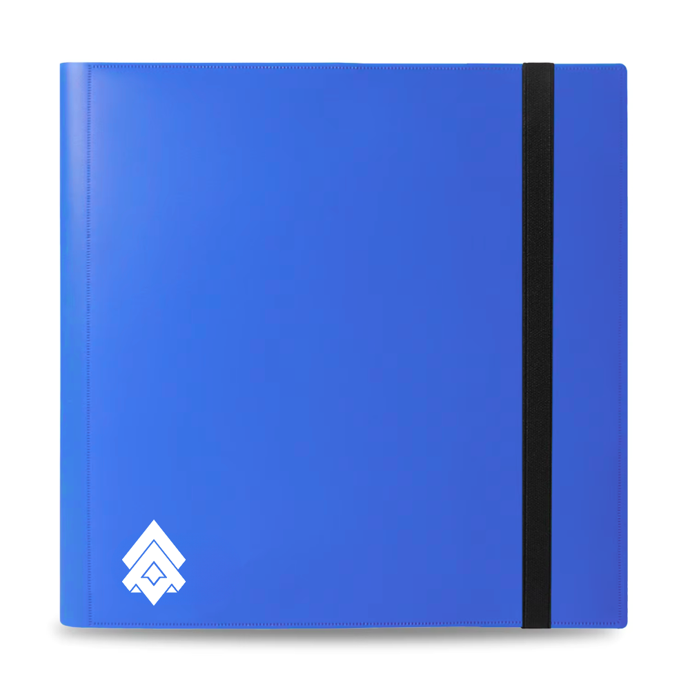 Level Up 12 Pocket Side Loading Card Binder | 480 cards | Blue - Level Up Store Level Up 12 Pocket Side Loading Card Binder | 480 cards | Blue - Level Up Store