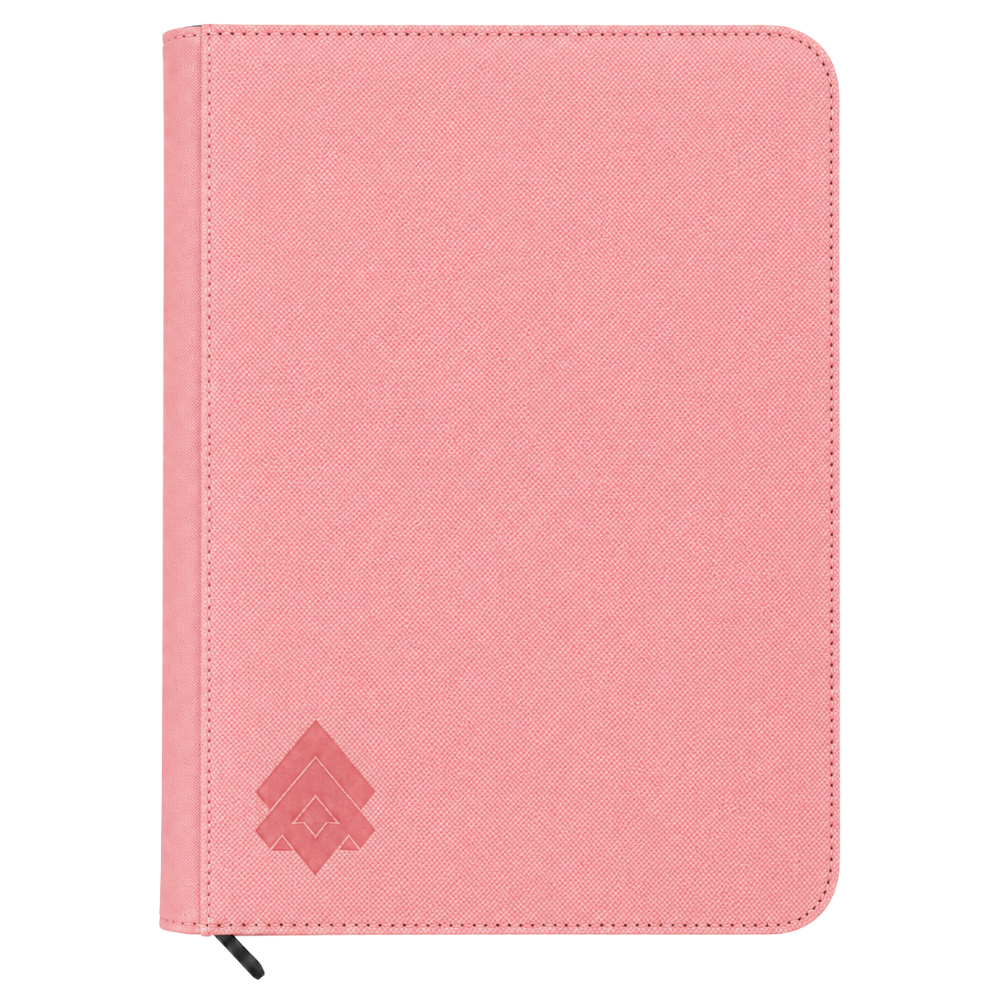 Level Up 9 Pocket Zip Card Binder | Diamond Series | 360 cards | Pink