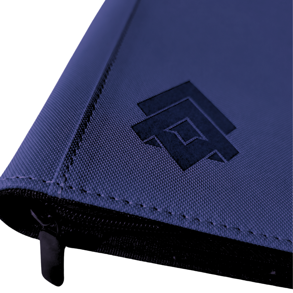 Level Up 4 Pocket Zip Card Binder | Diamond Series | 160 cards | Midnight Blue