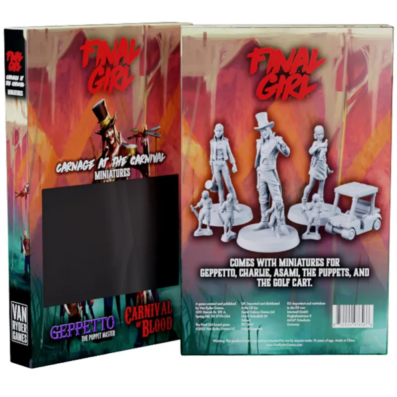Final Girl - Carnage at the Carnival Miniatures