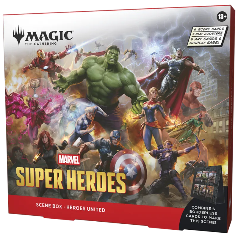 Magic: The Gathering: Marvel Super Heroes Scene Box | Heroes United