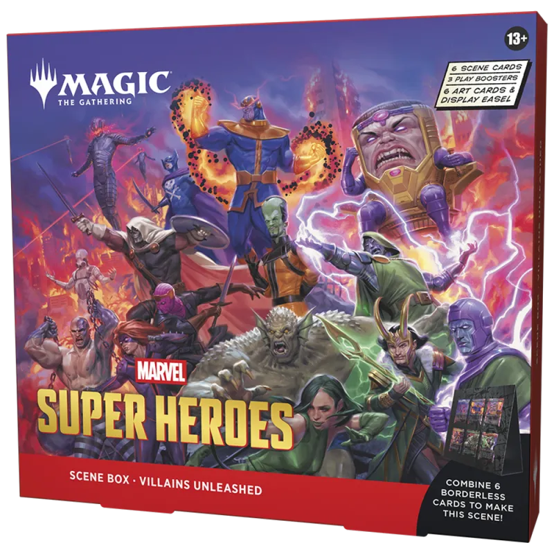 Magic: The Gathering: Marvel Super Heroes Scene Box | Villains Unleashed
