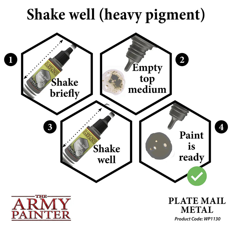 Warpaints Metallics | Plate Mail Metal