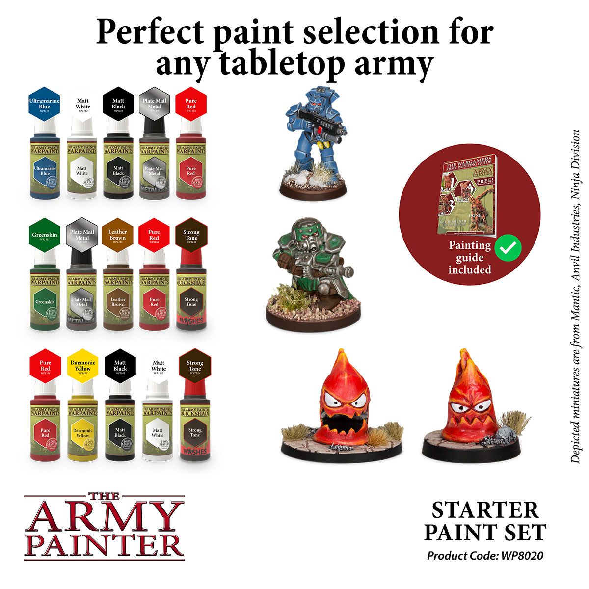 Warpaints Starter Paint Set - Level Up Store