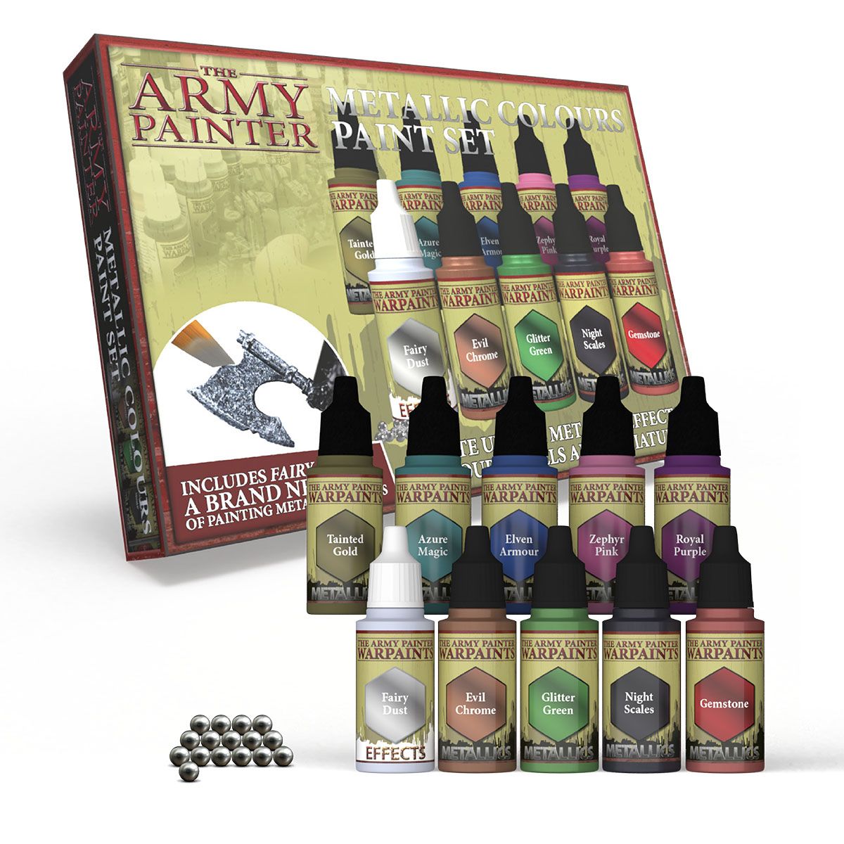 Metalic Colours Paint Set