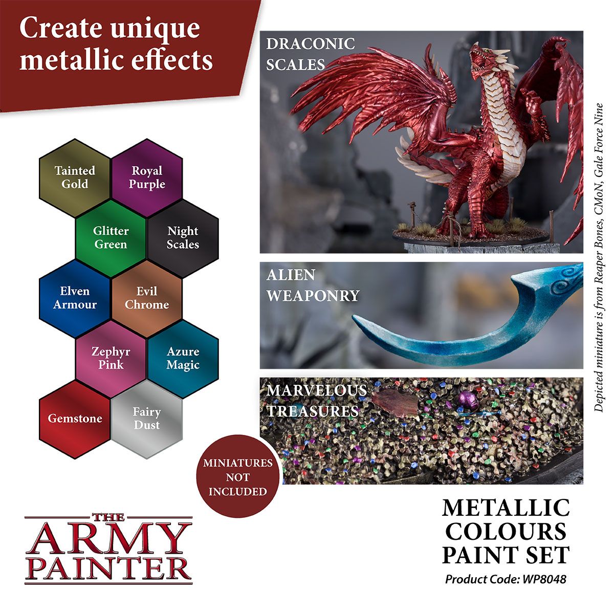 Metalic Colours Paint Set