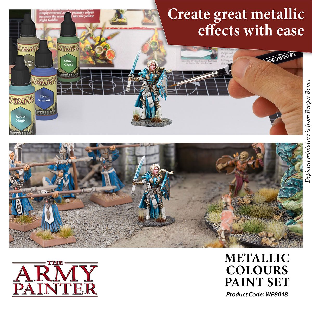 Metalic Colours Paint Set