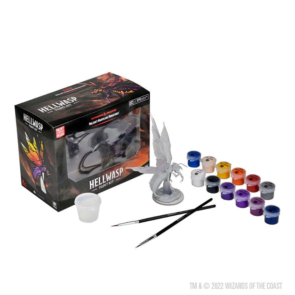 Dungeons & Dragons: Nolzur’s Marvelous Miniatures Paint Kit - Hellwasp