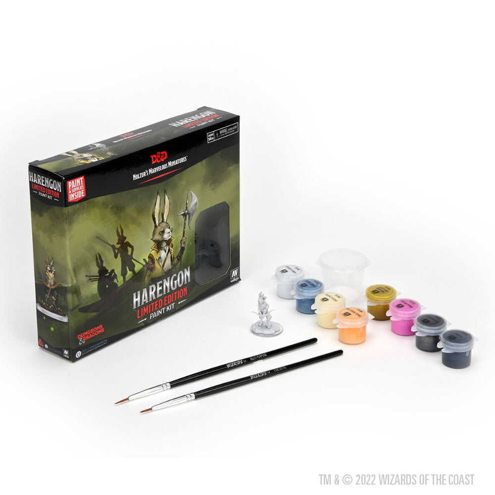 Dungeons & Dragons: Nolzur’s Marvelous Miniatures Paint Kit - Harengon