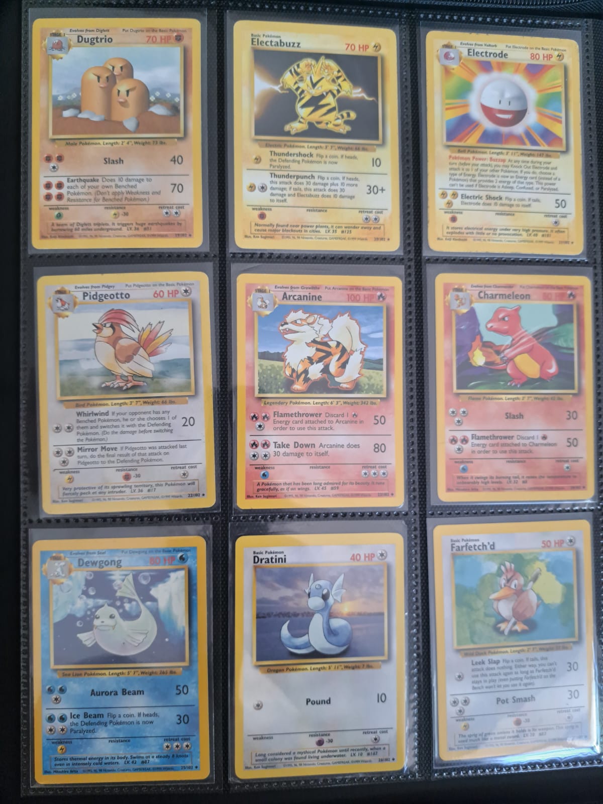 vintage pokemon card collection Pokemon Vintage Set | Base Set | 98 Cards