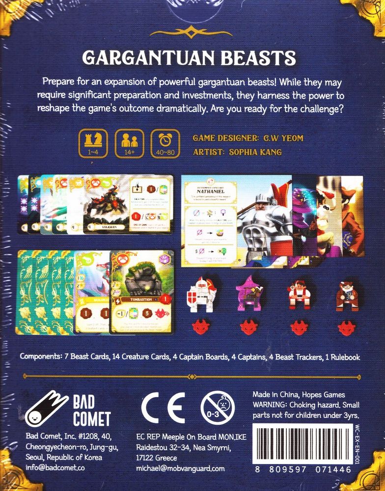Wonderous Creatures: Gargantuan Beasts Expansion