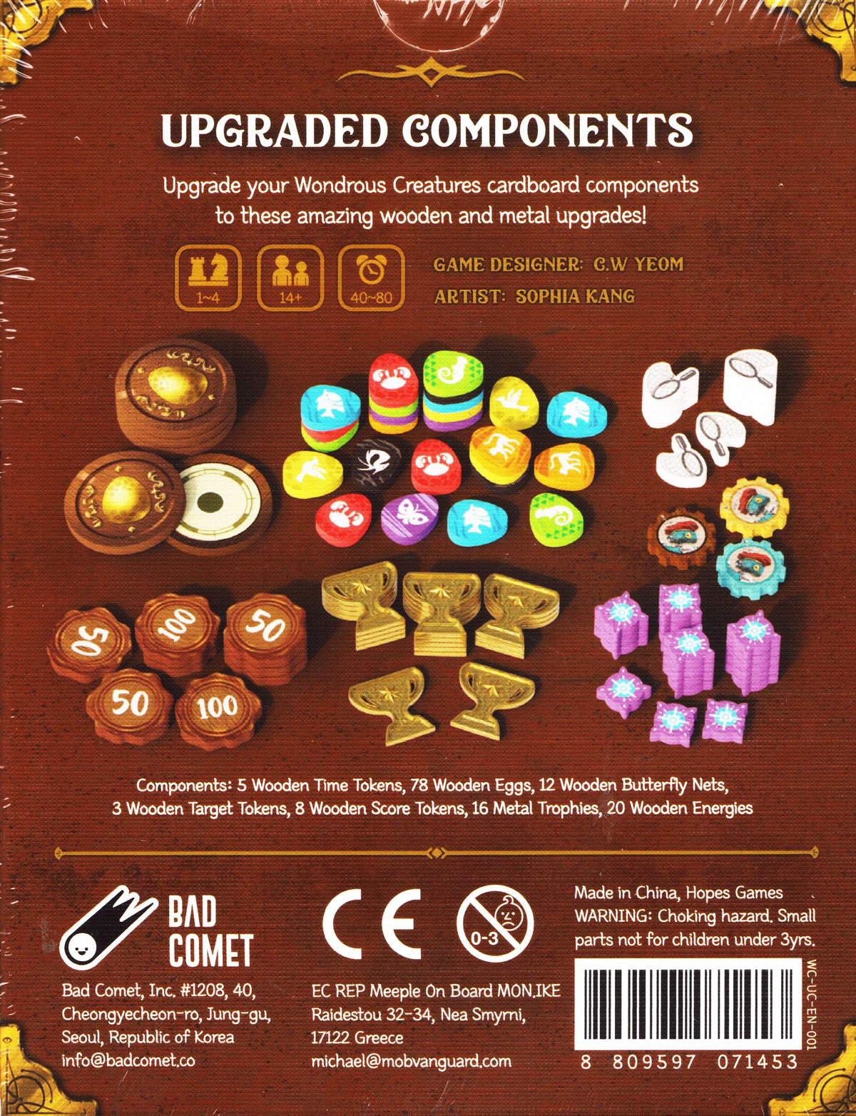 Wonderous Creatures: Upgraded Components