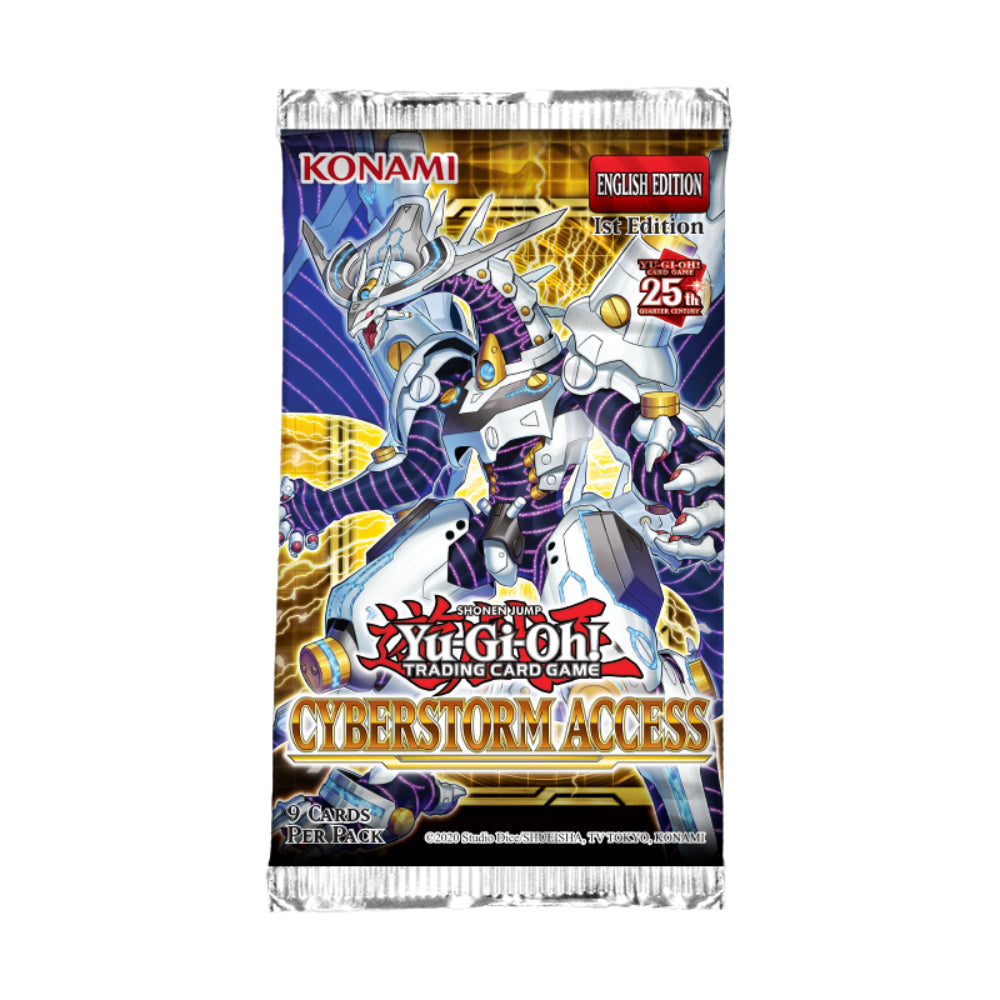 Yu-Gi-Oh! Cyberstorm Access Booster Pack - Level Up Store Yu-Gi-Oh! Cyberstorm Access Booster Pack - Level Up Store
