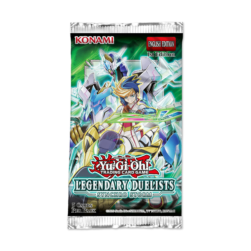 yugioh legendary duelist synchro storm card list price Yu-Gi-Oh! Legendary Duelists Synchro Storm Booster Pack
