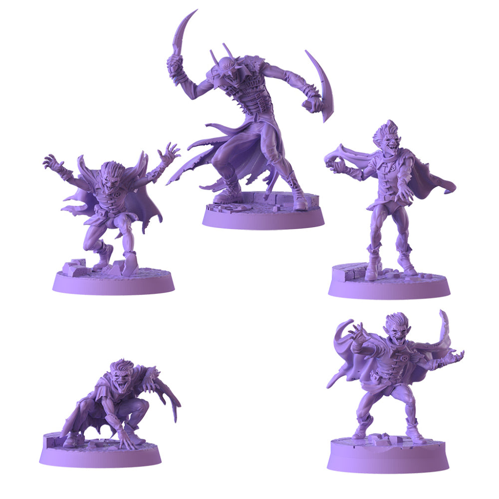 Zombicide 2nd Edition - Dark Nights Metal Pack #1