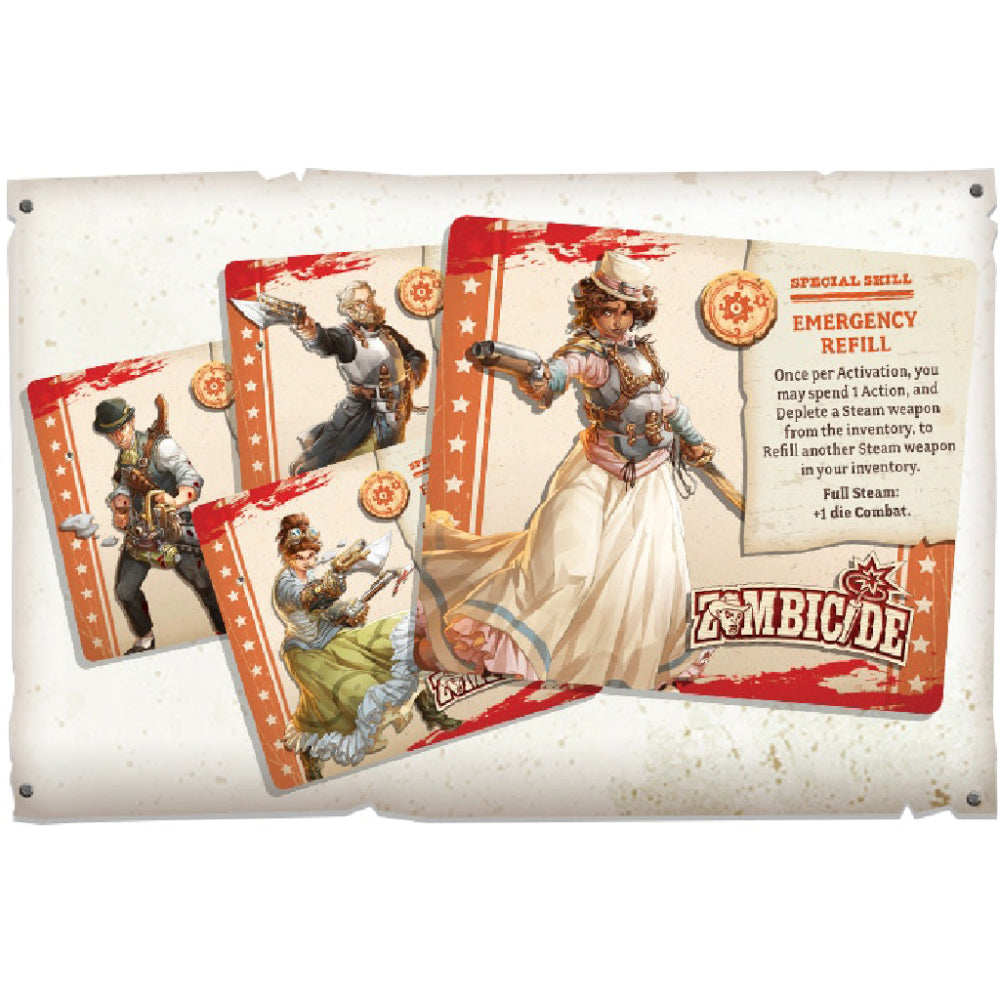 Zombicide: Undead or Alive - Gears &amp; Guns Expansion