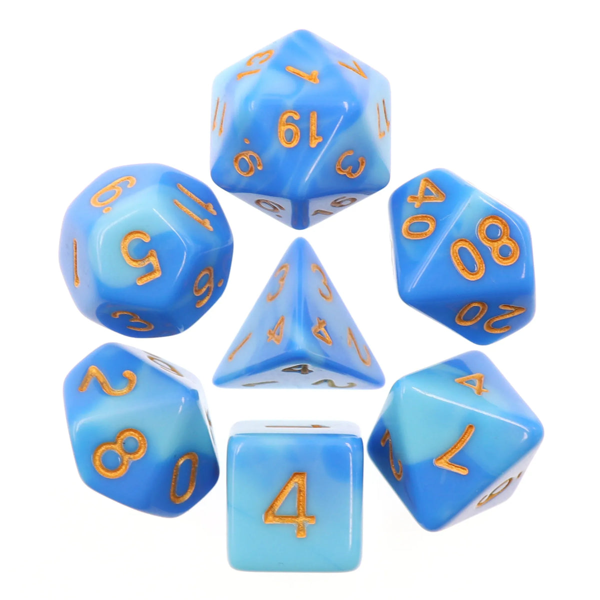 (Sky blue+Blue) 
Blend color dice