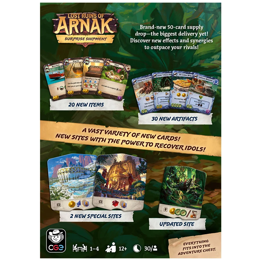 Lost Ruins of Arnak - Surprise Shipment Expansion