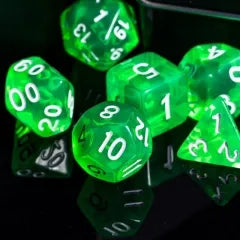 Level Up Dice | Translucent | Green