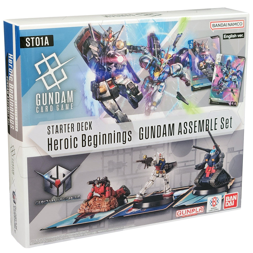 Gundam Card Game: Gundam Assemble Starter Deck - Heroic Beginnings (St01A)