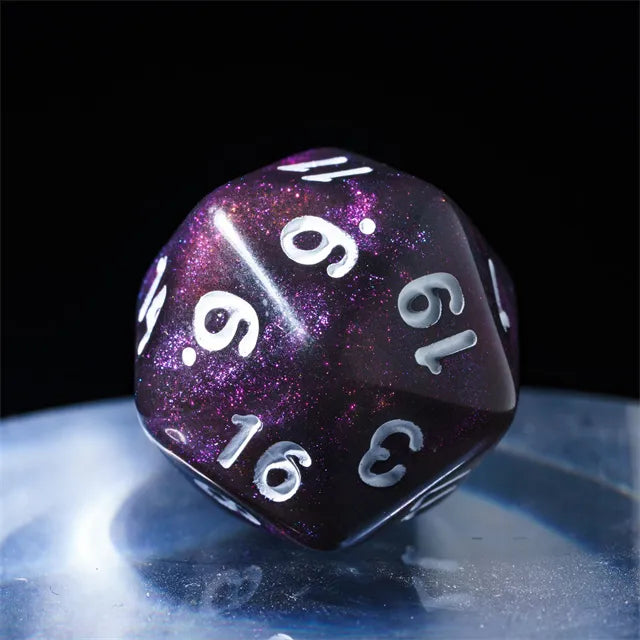 Level Up Dice | Shimmer | Black