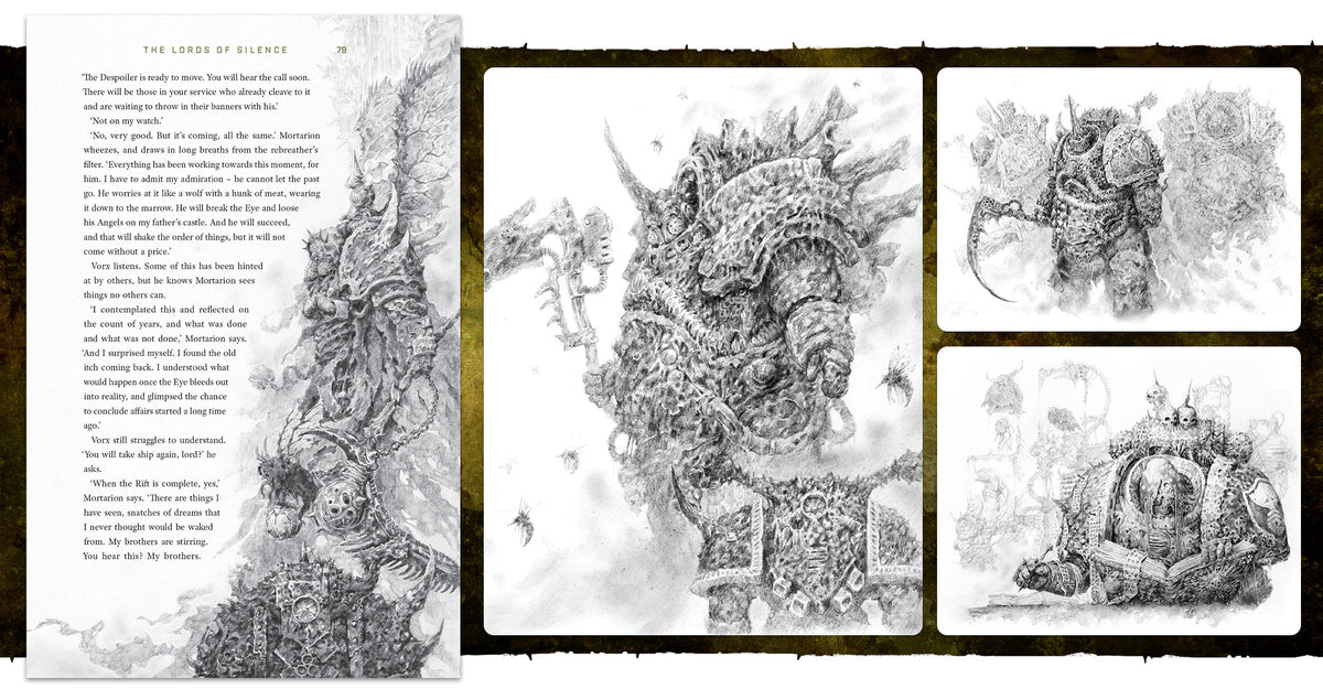 Warhammer 40K: The Lords of Silence - Illustrated Edition (HB)