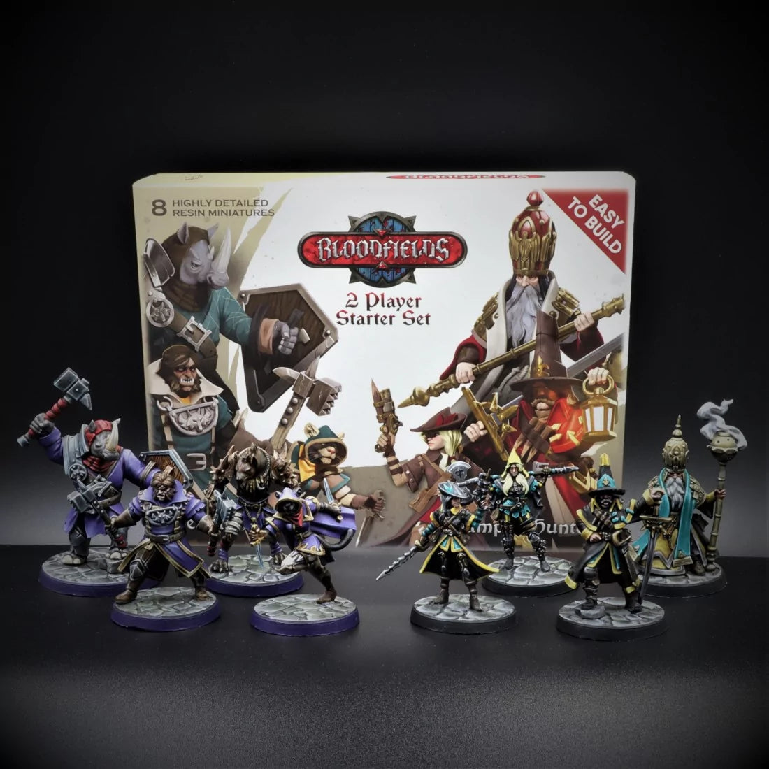 Titan-Forge: Bloodfields 2 Player Starter Set - Beastshape Tribe and Vampire Hunters