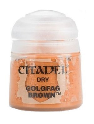 Citadel Paint: DRY: GOLGFAG BROWN