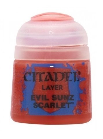 Citadel Paint: LAYER: EVIL SUNZ SCARLET 12ML