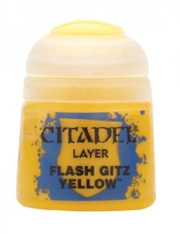 Citadel Paint: LAYER: FLASH GITZ YELLOW