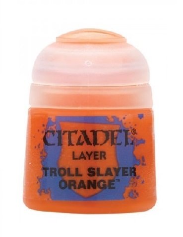 Citadel Paint: Layer: TROLL SLAYER ORANGE 12ML