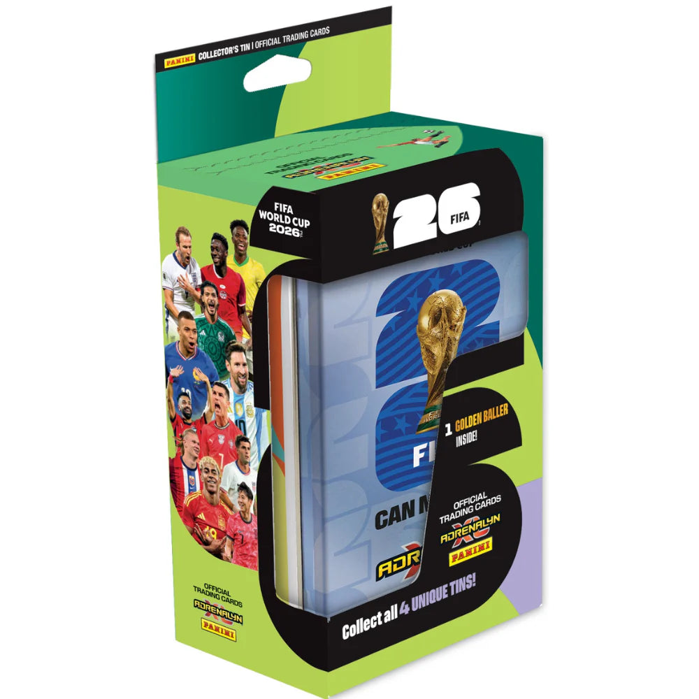 Fifa World Cup 2026: Adrenalyn XL™ Official Trading Card Game | Classic Tin (One at Random)