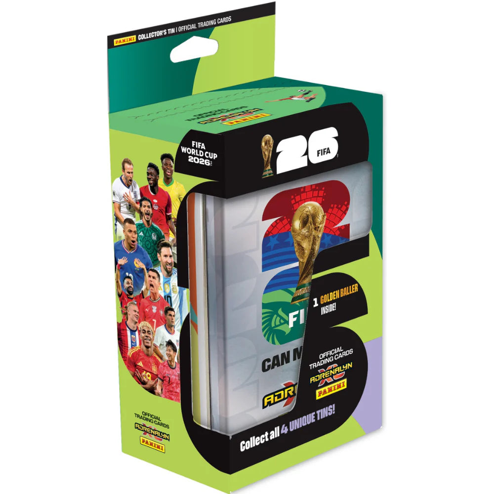 Fifa World Cup 2026: Adrenalyn XL™ Official Trading Card Game | Classic Tin (One at Random)