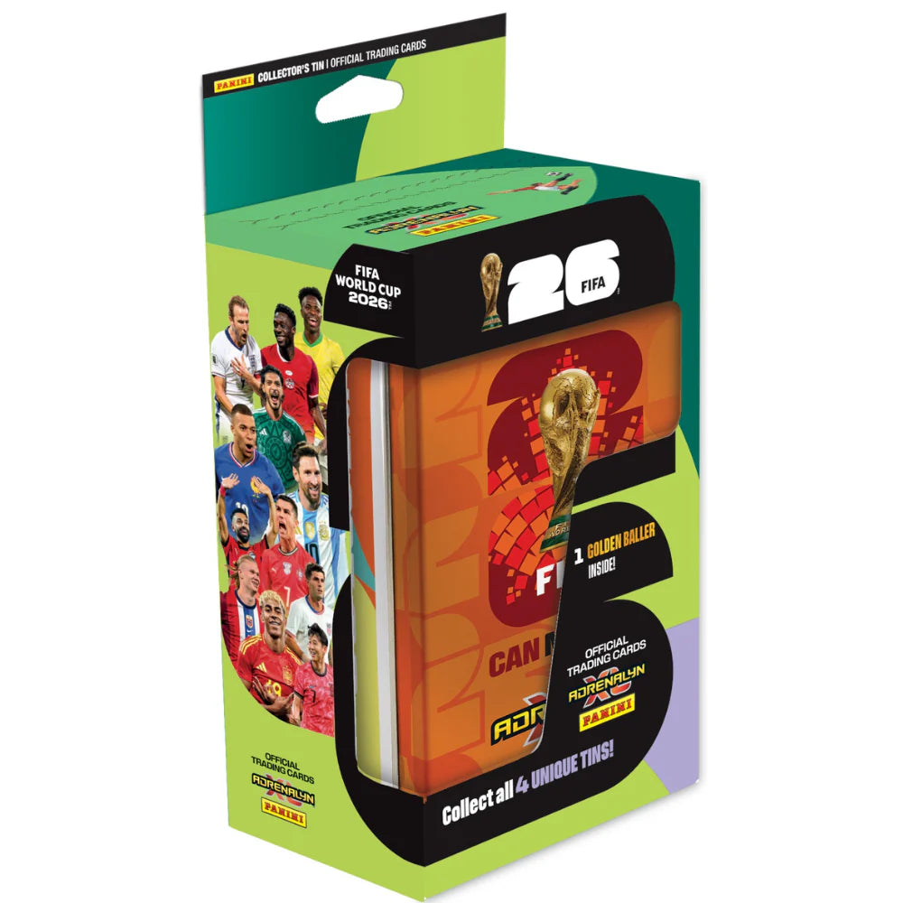 Fifa World Cup 2026: Adrenalyn XL™ Official Trading Card Game | Classic Tin (One at Random)