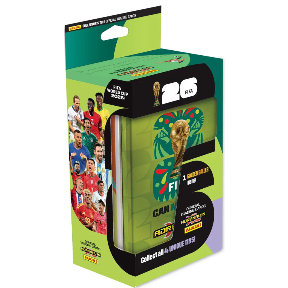Fifa World Cup 2026: Adrenalyn XL™ Official Trading Card Game | Classic Tin (One at Random)
