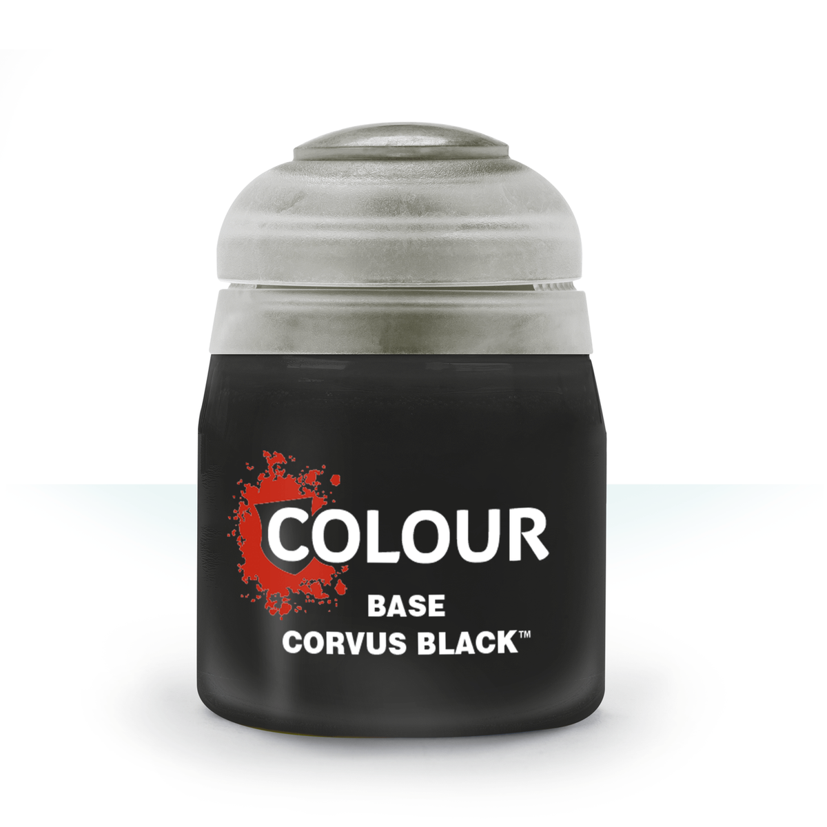 Citadel Paint: BASE: CORVUS BLACK (12ML)