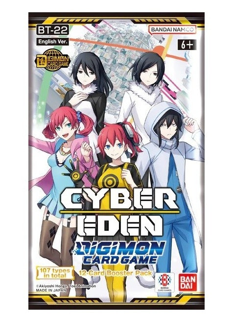 Digimon Card Game: Cyber Eden (Bt-22) Booster Box